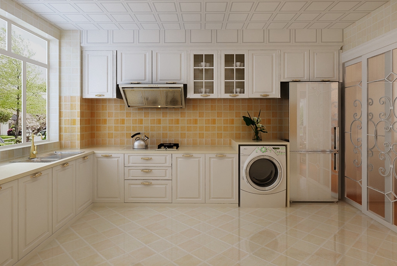 9萬(wàn)元精裝藍(lán)鷹公寓101平兩居，簡(jiǎn)約歐式廚房的專(zhuān)業(yè)設(shè)計(jì)解析